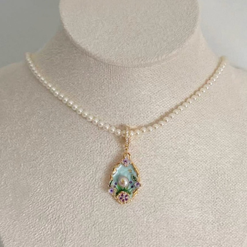 莫內花園 Flora｜紫鳶花園 項鍊

Iris Garden Necklace
