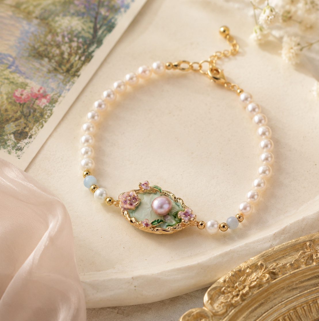 莫內花園 Flora｜紫鳶花園 項鍊

Iris Garden Necklace
