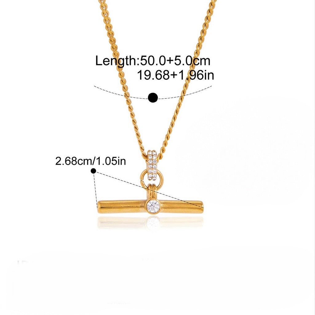 2026 T-Bar 水鑽項鍊
Prada Queen Energy｜都會復古 T-Bar Necklace