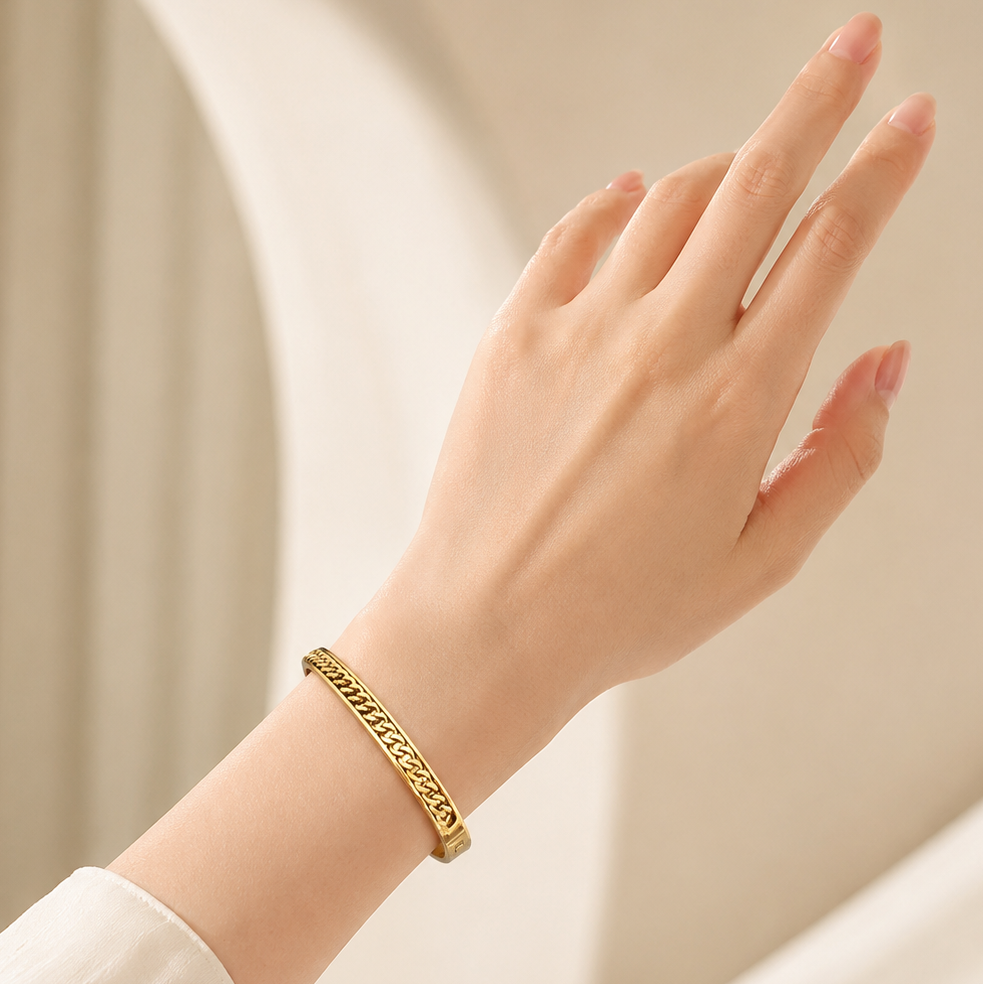 NEW IN｜復古金鍊 18K 手環
Vintage Chain Bangle