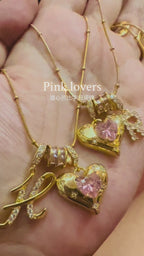 甜心芭比字母項鍊Sweetheart Barbie Initial Necklace