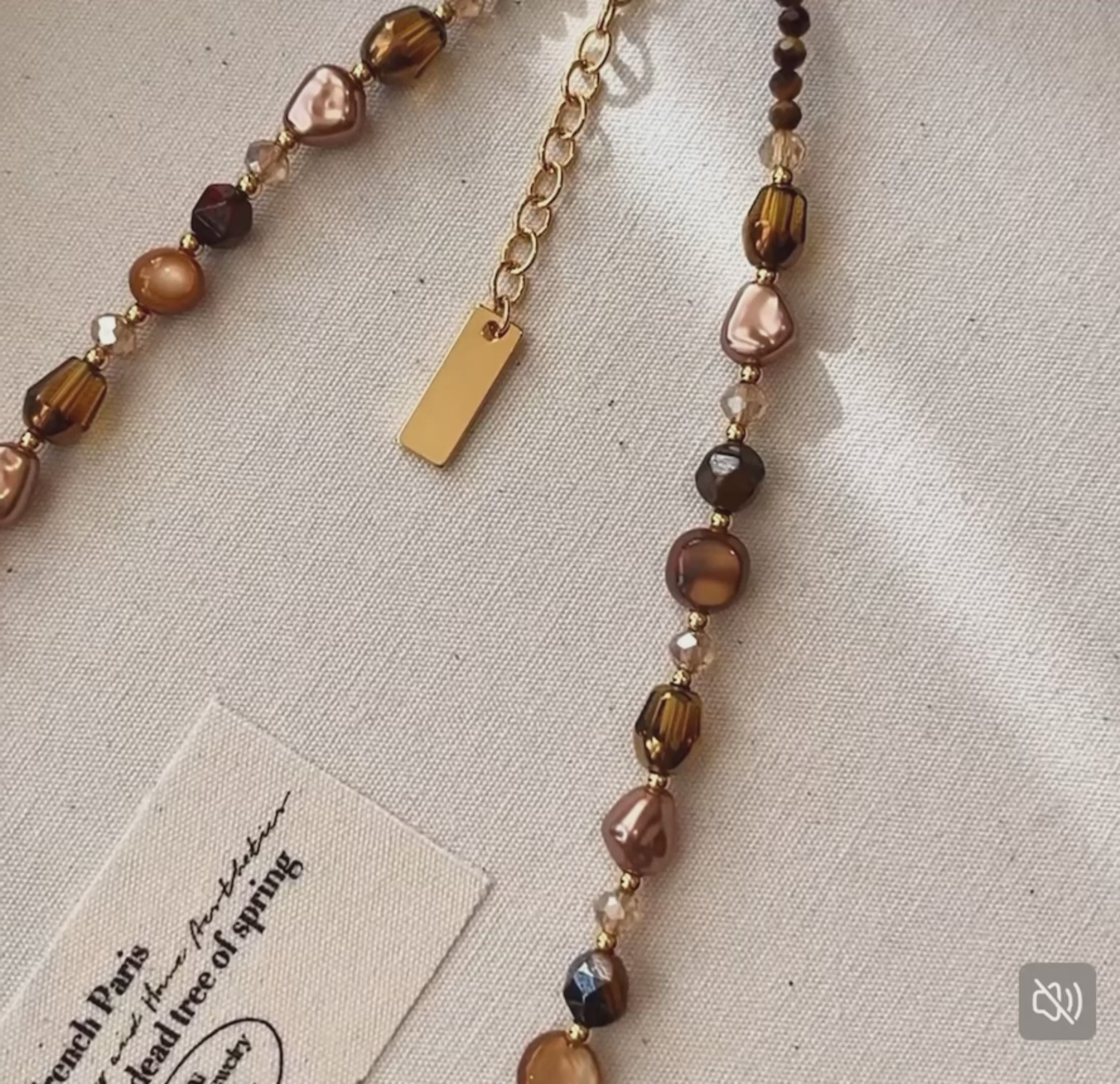 光年系列｜虎眼石 · 琥光

經典串珠項鍊