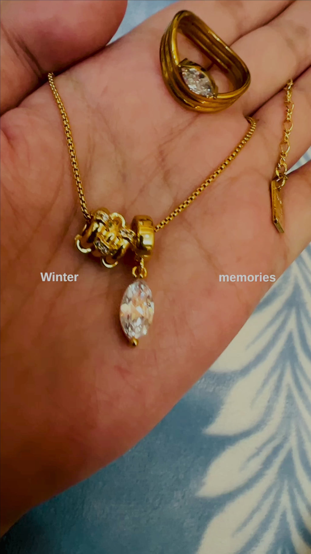 光年系列｜流光心願項鍊（Wish Drop）